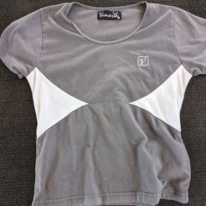 grey vintage athletic shirt